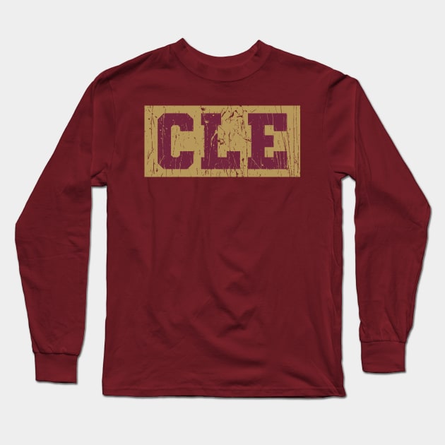 CLE / Cavaliers Long Sleeve T-Shirt by Nagorniak